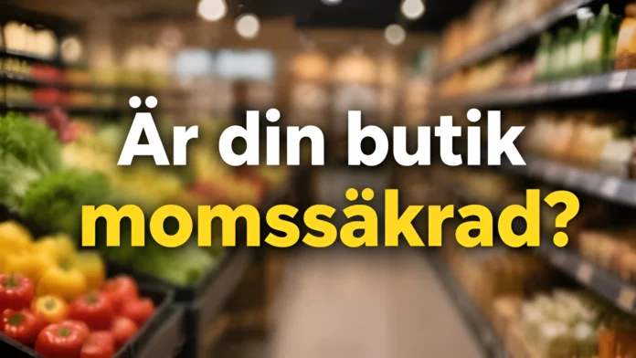 Matpriskollen är din butik momssäkrad